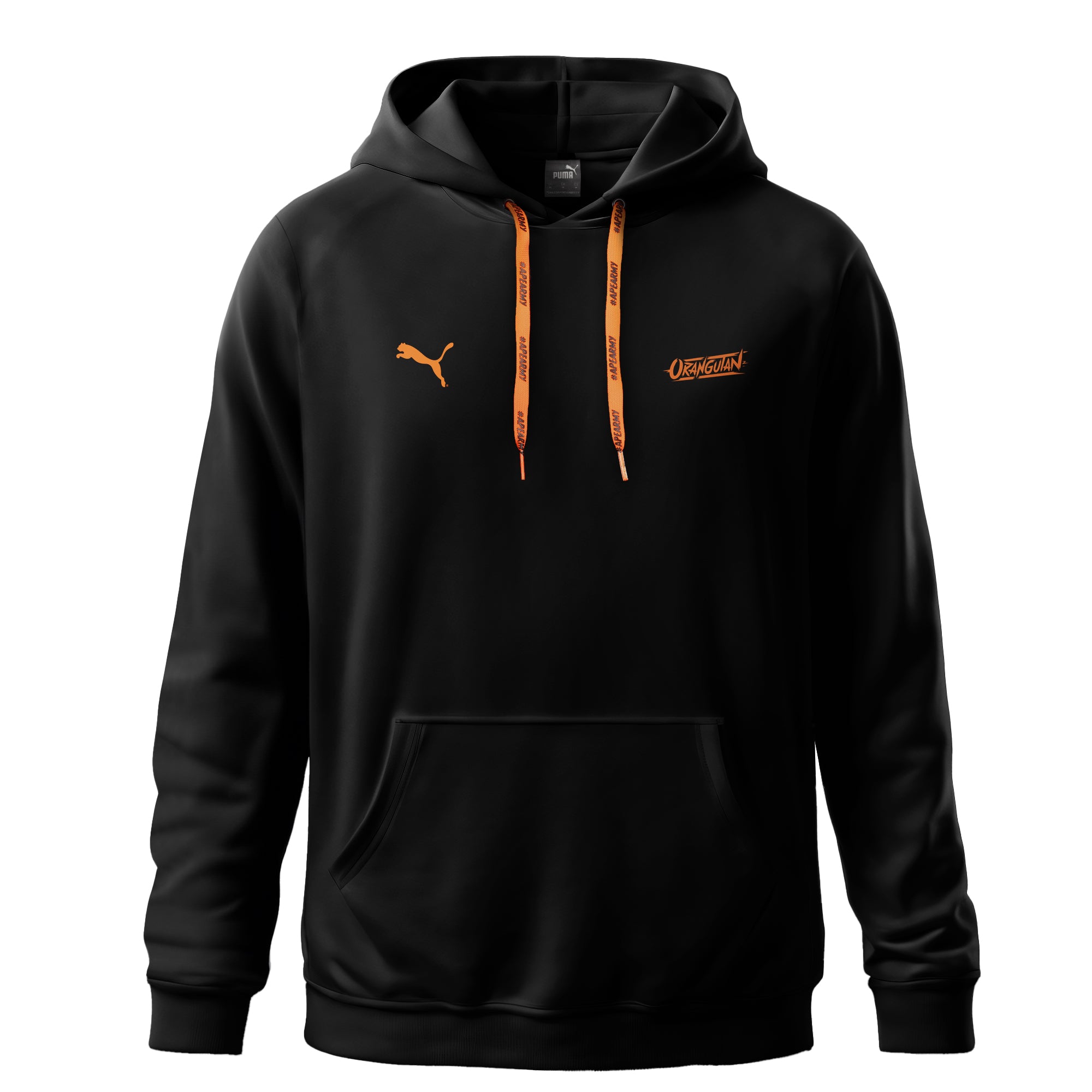 Essential Black Hoodie – Orangutan.gg